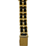 シャネル CHANEL プルミエール M H0001 ブラック ゴールドプレーテッド クオーツ レディース 腕時計