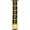シャネル CHANEL プルミエール M H0001 ブラック ゴールドプレーテッド クオーツ レディース 腕時計
