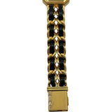 シャネル CHANEL プルミエール M H0001 ブラック ゴールドプレーテッド クオーツ レディース 腕時計