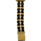 シャネル CHANEL プルミエール L H0001 ブラック ゴールドプレーテッド クオーツ レディース 腕時計