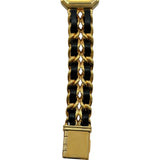 シャネル CHANEL プルミエール L H0001 ブラック ゴールドプレーテッド クオーツ レディース 腕時計