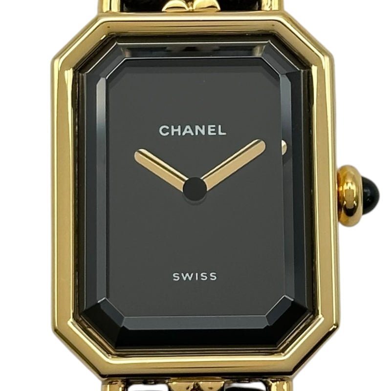 シャネル CHANEL プルミエール S H0001 ブラック ゴールドプレーテッド
