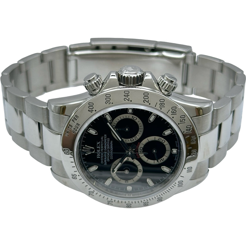 ロレックス ROLEX デイトナ 116520 ブラック ステンレススチール 自動