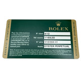 ロレックス ROLEX デイトナ 116520 ブラック ステンレススチール 自動巻き メンズ 腕時計