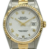 ロレックス ROLEX デイトジャスト 16233 ホワイト ゴールド/ステンレススチール 自動巻き メンズ 腕時計
