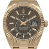 ロレックス ROLEX スカイドゥエラー 326935 チョコレートブラウン ピンクゴールド 自動巻き メンズ 腕時計