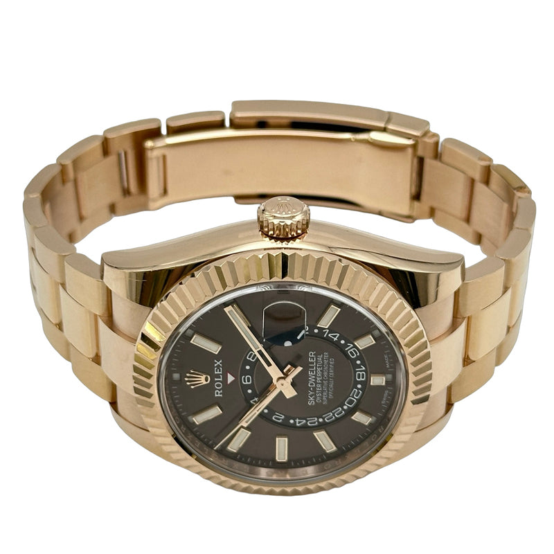 ロレックス ROLEX スカイドゥエラー 326935 チョコレートブラウン