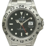 ロレックス ROLEX エクスプローラー2 16570 ブラック ステンレススチール 自動巻き メンズ 腕時計