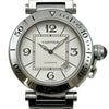 カルティエ Cartier パシャ シータイマー W31080M7 シルバー ステンレススチール 自動巻き メンズ 腕時計