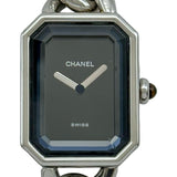 シャネル CHANEL プルミエールS H0451 ブラック ステンレススチール クオーツ レディース 腕時計