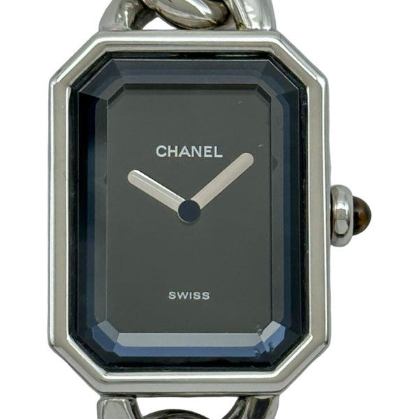 シャネル CHANEL プルミエールS H0451 ブラック ステンレススチール