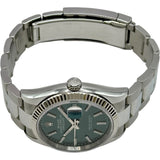 ロレックス ROLEX デイトジャスト36 126234 ミントグリーン ホワイトゴールド/ステンレススチール 自動巻き メンズ 腕時計