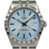 チューダー/チュードル TUDOR ロイヤル 2836C1A0-0106 ライトブルー ステンレススチール 自動巻き メンズ 腕時計