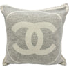 シャネル CHANEL クッション A52277 グレー シルバー金具 ウール/カシミヤ レディース その他ファッション雑貨