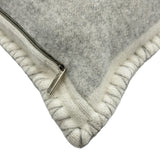 シャネル CHANEL クッション A52277 グレー シルバー金具 ウール/カシミヤ レディース その他ファッション雑貨