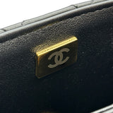シャネル CHANEL スモールトップハンドルフラップバッグ AS5355 ブラック ゴールド金具 ラムスキン レディース ショルダーバッグ
