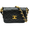 シャネル CHANEL スモールフラップバッグ AS4883 ブラック ゴールド金具 ラムスキン レディース ショルダーバッグ