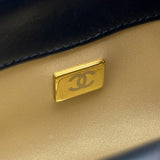 シャネル CHANEL スモールフラップバッグ AS4883 ブラック ゴールド金具 ラムスキン レディース ショルダーバッグ
