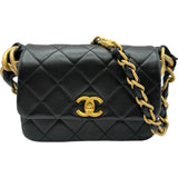 シャネル CHANEL スモールフラップバッグ AS4883 ブラック ゴールド金具 ラムスキン レディース ショルダーバッグ
