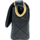 シャネル CHANEL スモールフラップバッグ AS4883 ブラック ゴールド金具 ラムスキン レディース ショルダーバッグ