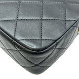 シャネル CHANEL スモールフラップバッグ AS4883 ブラック ゴールド金具 ラムスキン レディース ショルダーバッグ