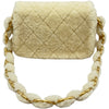 シャネル CHANEL チェーンショルダー AS5193 アイボリー ゴールド金具 シアリングラム レディース ショルダーバッグ