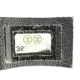シャネル CHANEL チェーンバッグ 30番台 ブラック ゴールド金具 シリアングラム レディース ショルダーバッグ