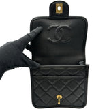 シャネル CHANEL マトラッセトップハンドル AS3652 ブラック ゴールド金具 キャビアスキン レディース ショルダーバッグ
