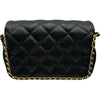 シャネル CHANEL ミニマトラッセフラップバッグ AS3467 ブラック ゴールド金具 キャビアスキン レディース ショルダーバッグ
