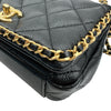 シャネル CHANEL ミニマトラッセフラップバッグ AS3467 ブラック ゴールド金具 キャビアスキン レディース ショルダーバッグ