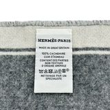 エルメス HERMES マフラー グレー カシミヤ レディース マフラー