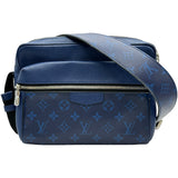 ルイ・ヴィトン LOUIS VUITTON アウトドア・メッセンジャーPM M30242 コバルト シルバー金具 タイガラマ メンズ メッセンジャーバッグ