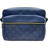 ルイ・ヴィトン LOUIS VUITTON アウトドア・メッセンジャーPM M30242 コバルト シルバー金具 タイガラマ メンズ メッセンジャーバッグ