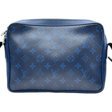 ルイ・ヴィトン LOUIS VUITTON アウトドア・メッセンジャーPM M30242 コバルト シルバー金具 タイガラマ メンズ メッセンジャーバッグ