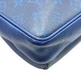 ルイ・ヴィトン LOUIS VUITTON アウトドア・メッセンジャーPM M30242 コバルト シルバー金具 タイガラマ メンズ メッセンジャーバッグ