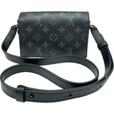ルイ・ヴィトン LOUIS VUITTON スティーマー・ウェアラブル M81783 ブラック モノグラム・エクリプス メンズ ショルダーバッグ
