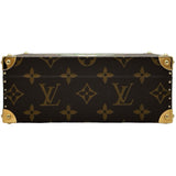 ルイ・ヴィトン LOUIS VUITTON フラワーバットマン ミニトランク シリアル No111 M92475 ブラウン モノグラム・村上隆 レディース トランク