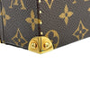 ルイ・ヴィトン LOUIS VUITTON フラワーバットマン ミニトランク シリアル No111 M92475 ブラウン モノグラム・村上隆 レディース トランク