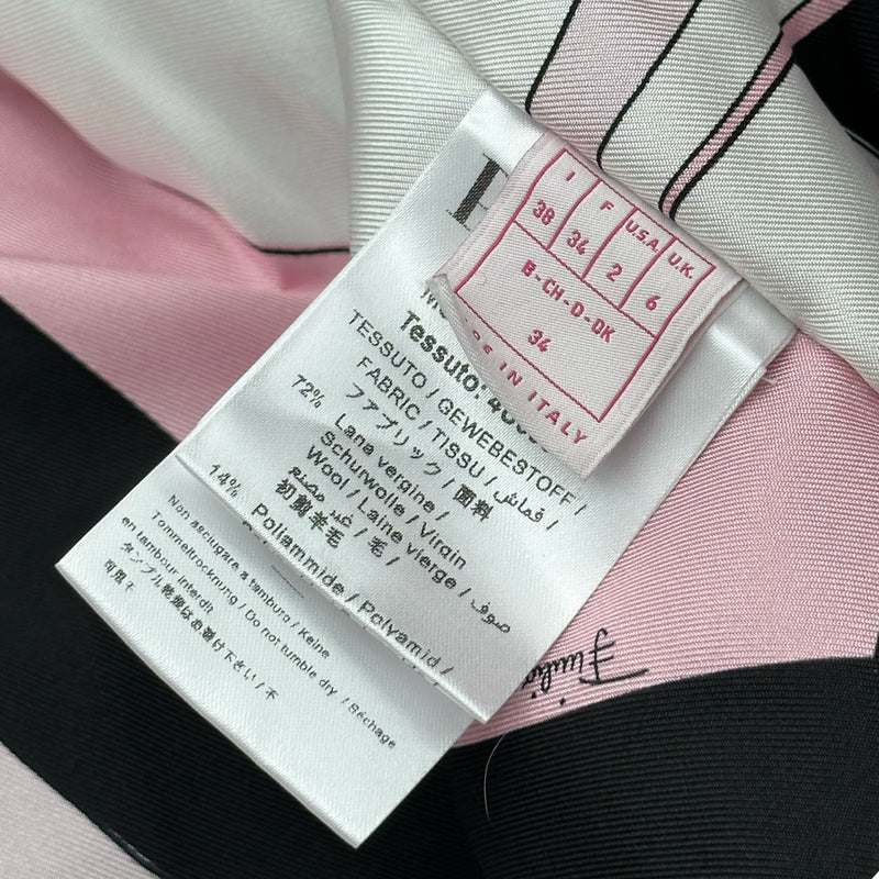 エミリオ・プッチ EMILIO PUCCI ツイード ダブルブレストコート 4URA51