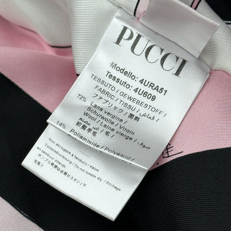 エミリオ・プッチ EMILIO PUCCI ツイード ダブルブレストコート 4URA51