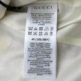 グッチ GUCCI ツイード半袖ジャケット 657056 アイボリー ナイロン レディース その他アウター