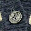 クリスチャン・ディオール Christian Dior マリニエール セーラーカラーニットカーディガン 224G02AM309 アイボリー ウール レディース カーディガン