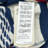 エルメス HERMES セリエボタンカシミヤニットカーディガン ３E2715D4 ブルー カシミヤ レディース カーディガン