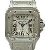 カルティエ Cartier サントス ガルベ SM W20054D6 シルバー ステンレススチール 自動巻き レディース 腕時計