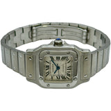 カルティエ Cartier サントス ガルベ SM W20054D6 シルバー ステンレススチール 自動巻き レディース 腕時計