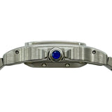 カルティエ Cartier サントス ガルベ SM W20054D6 シルバー ステンレススチール 自動巻き レディース 腕時計