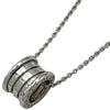 ブルガリ BVLGARI ビーゼロワンネックレス ホワイトゴールド 750 ジュエリー
