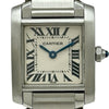 カルティエ Cartier タンクフランセーズ SM W51008Q3 アイボリー ステンレススチール クオーツ レディース 腕時計
