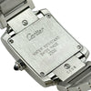 カルティエ Cartier タンクフランセーズ SM W51008Q3 アイボリー ステンレススチール クオーツ レディース 腕時計