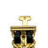 シャネル CHANEL プルミエール S H0001 ブラック ゴールドメッキ クオーツ レディース 腕時計